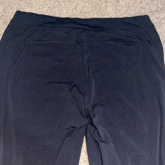 Athleta Trekkie Hike Pant Ripstop Cinch Ankles Black 20 - Picture 8 of 12